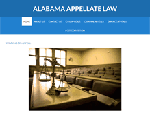 Tablet Screenshot of alabama-appellate.com